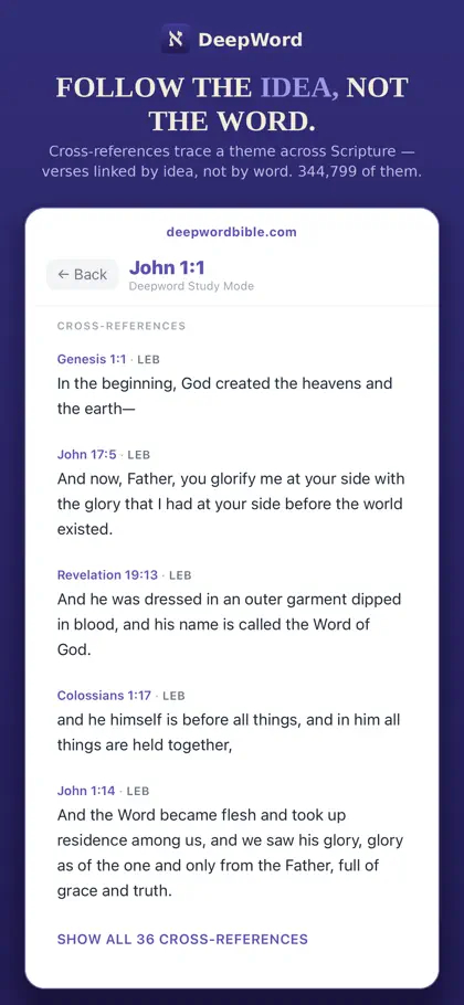 Screenshot 5 von 6 zu DeepWord: Hebrew & Greek Study