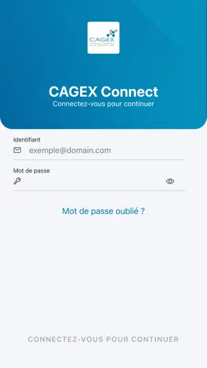 CAGEX Connect screenshot 2