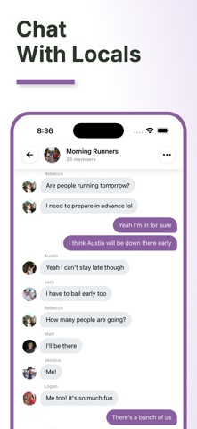 ChatFindr: Find Friends Nearby iPhone screenshot