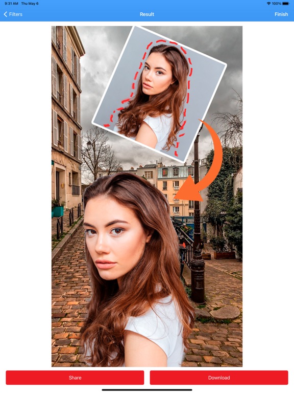 Screenshot #4 pour Éditeur photo couper-coller