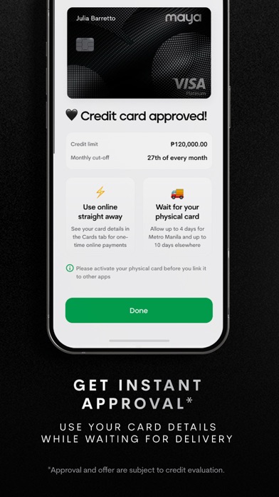 Maya – savings, loans, cards Screenshot