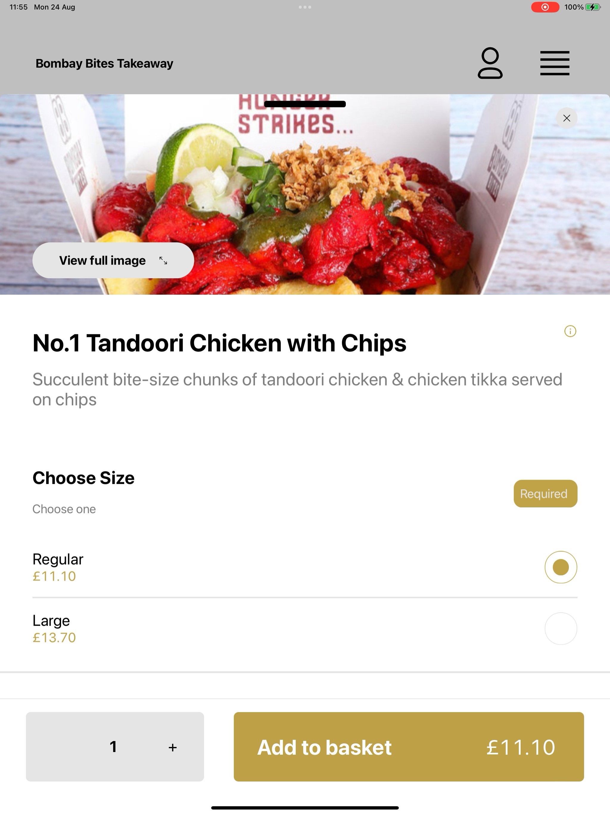 Bombay Bites Takeaway screenshot 16