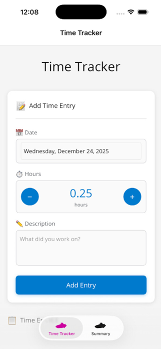 Simple Time Track Screenshot 3 of 3