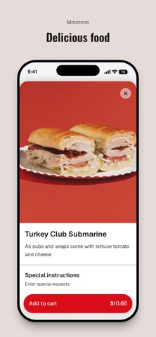 Joey's Pizza To Go iPhone screenshot