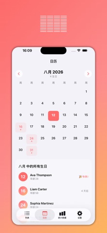 Birthday Reminder: Gift Alerts screenshot
