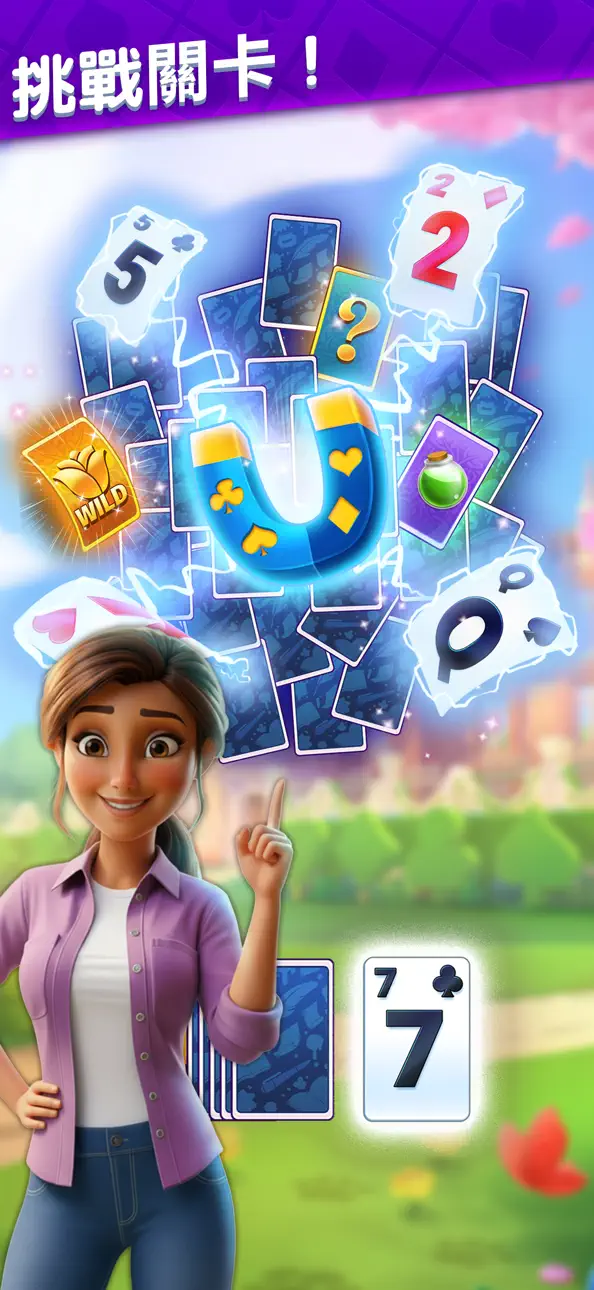 Solitaire Story: Ava's Manor iOS Mod IPA screenshot 2 - iOS game interface