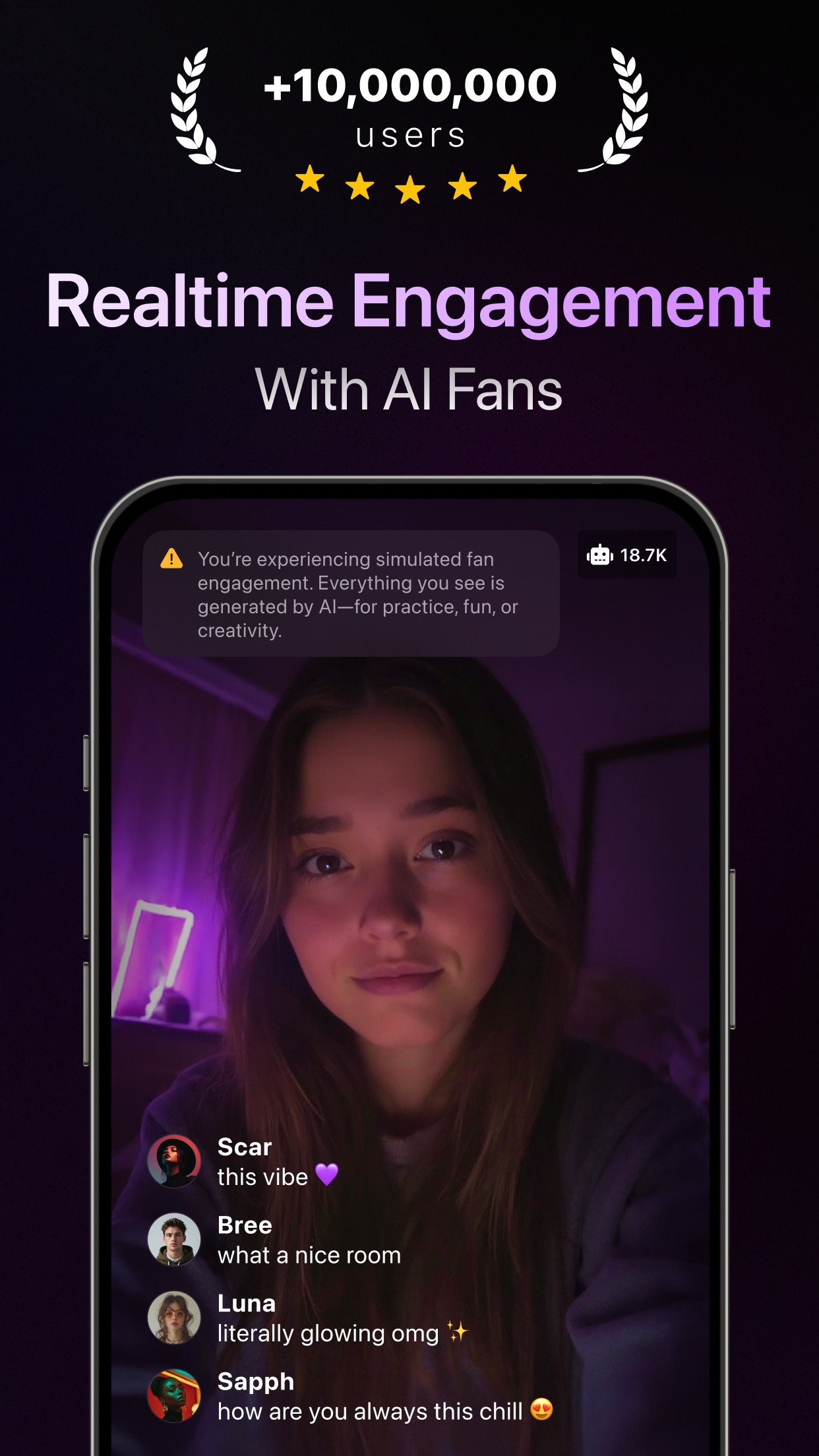Famefy screenshot 1