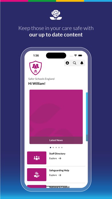 Safer Schools England Screenshot