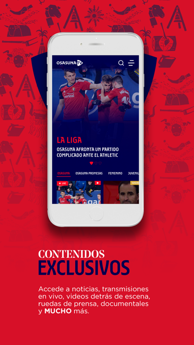 Osasuna Official App Screenshot
