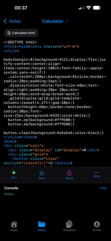 CodeRunner Pro Screenshot 1 of 3