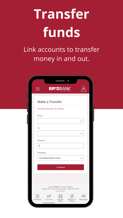 ERIEBANK goMobile Screenshot