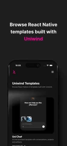 Uniwind Templates