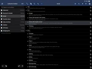 Outliner for iPad screenshot 2