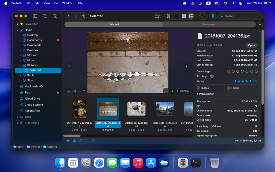 #6. Folders File Manager (macOS) di: Andriy Konstantynov