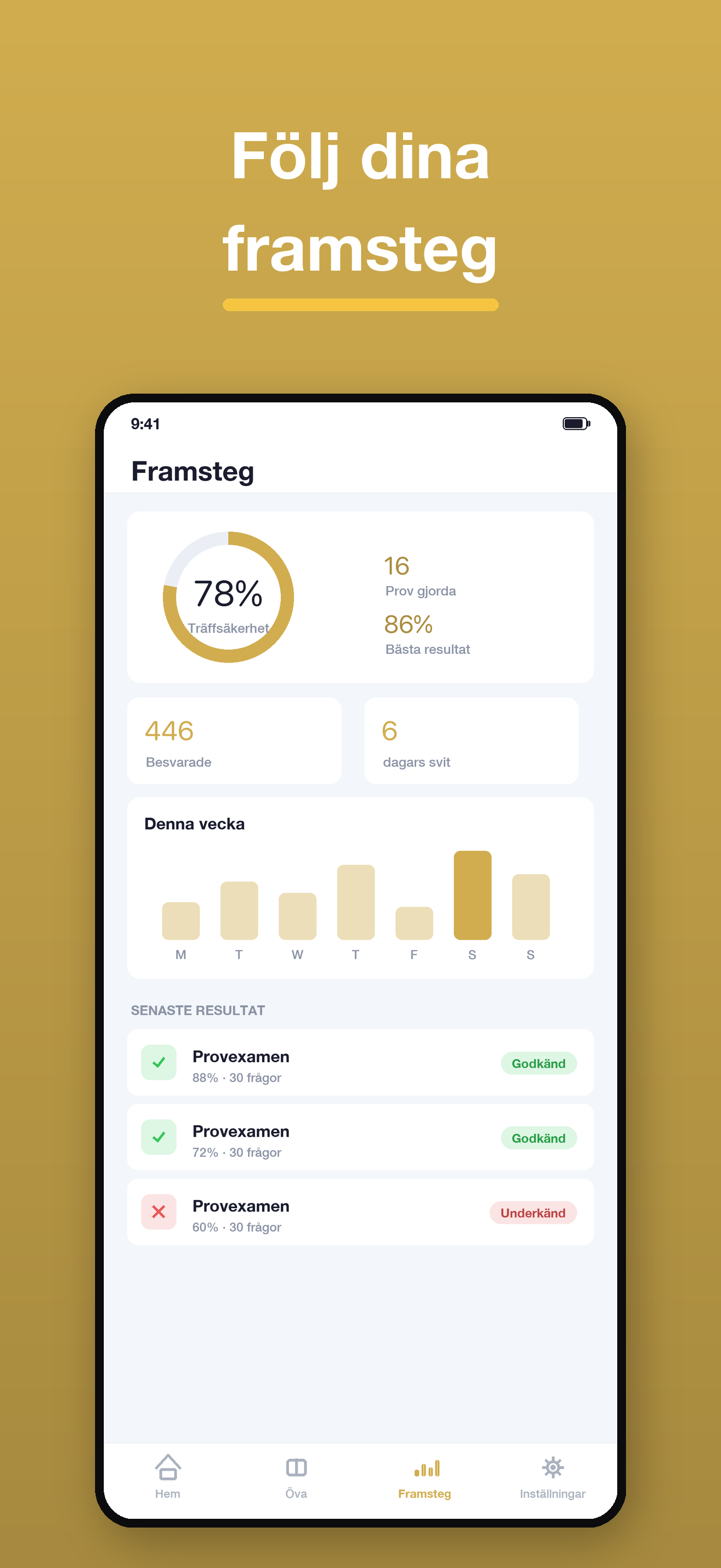 SFI Prov Svenska screenshot 5