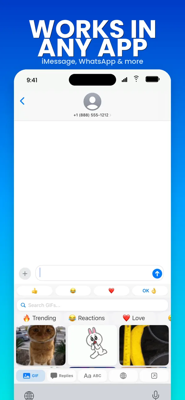 GIF Keyboard: Memes & Emoji screenshot 2