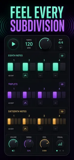 Metronome: Tap Tempo BPM screenshot 3