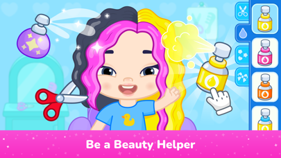 Kids Makeup Games for Girls 2+ iPhone screenshot 4 - Education app