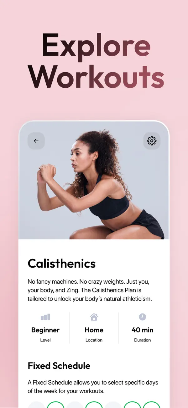 Zing AI: Home & Gym Workouts screenshot 6