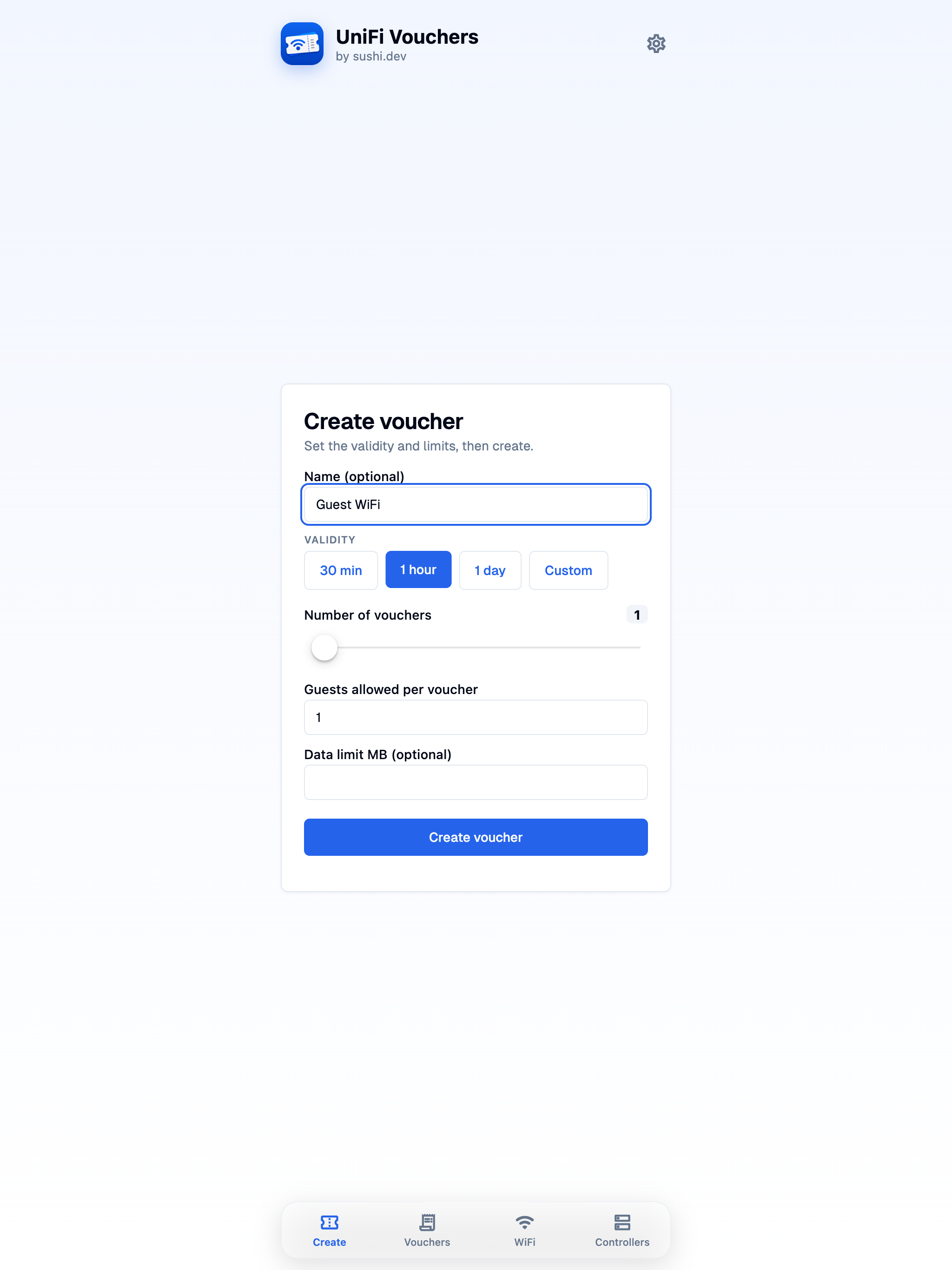 WiFi Vouchers for UniFi screenshot 8