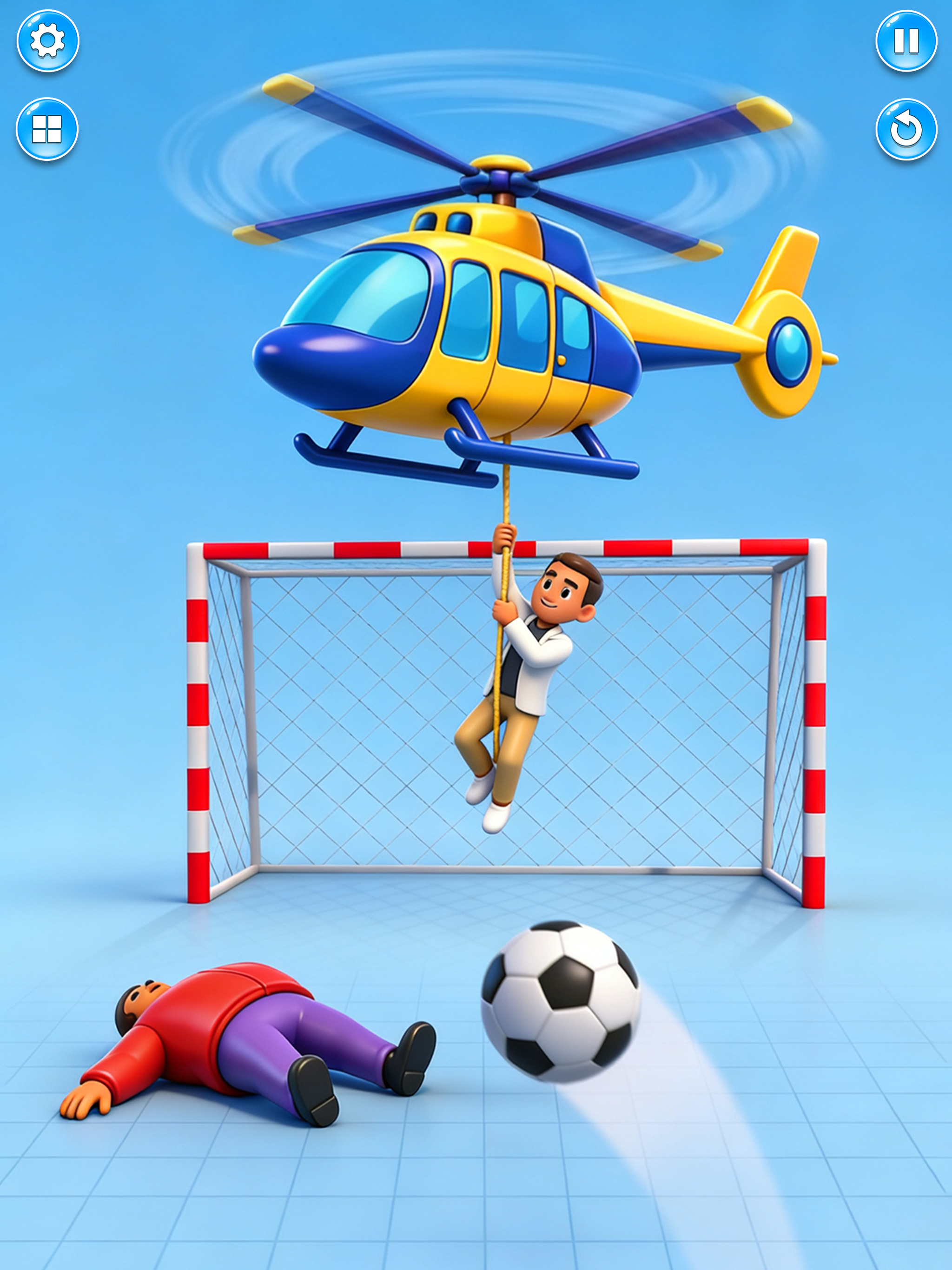 Kick & Smash Ragdoll Goal Game screenshot 10