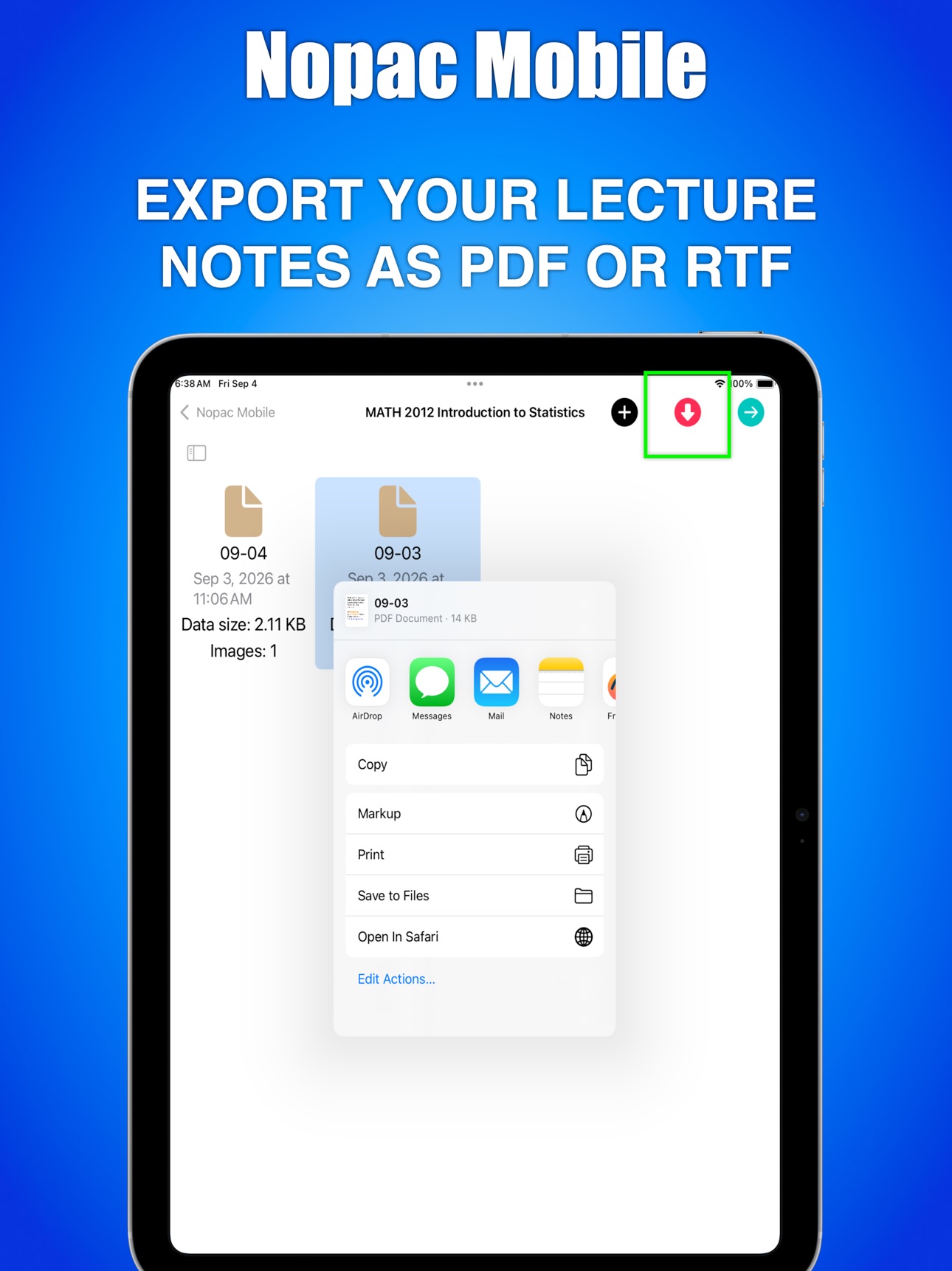 Screenshot 3 of Nopac Mobile