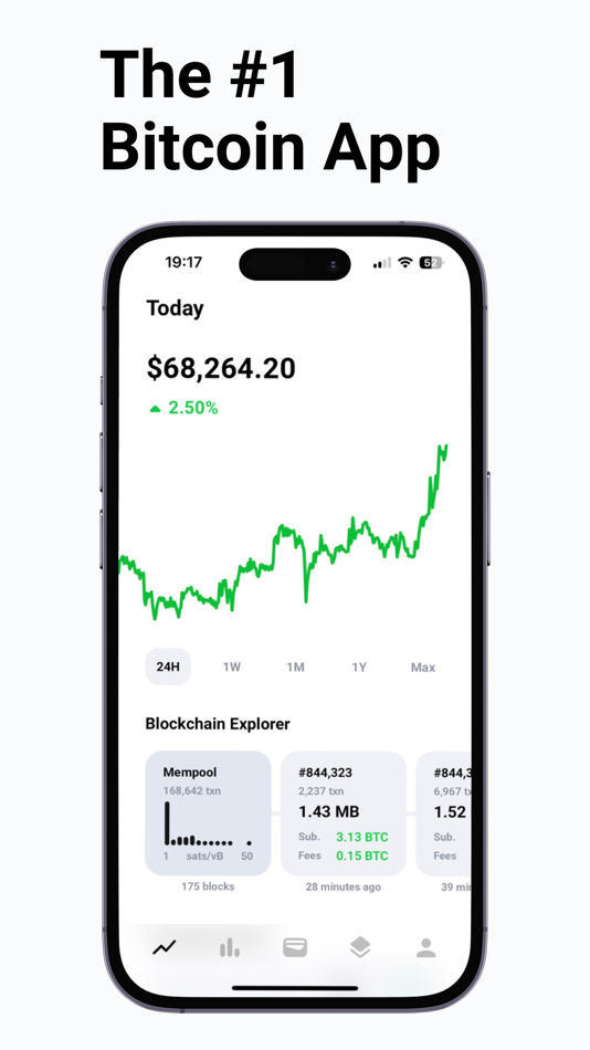 #1. Bitcoin Tracker: Price & Stats (iOS) Podle: Niklas Geschwandtner