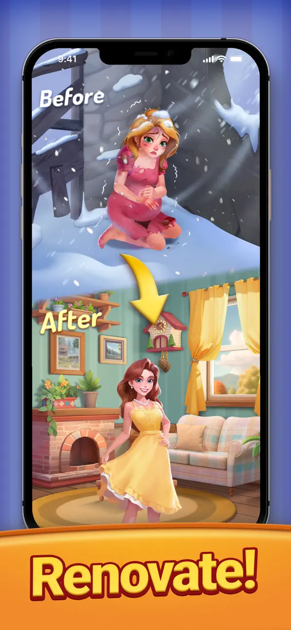 Tile Family®:Match Puzzle Game iOS Mod IPA screenshot 4 - iOS game interface