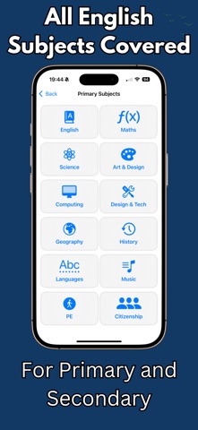 Pocket National Curriculum screenshot