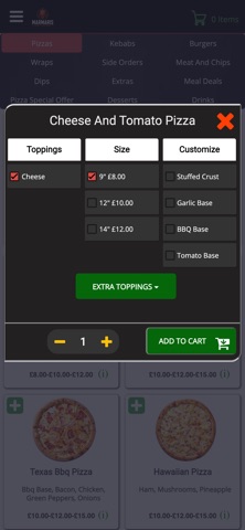Marmaris Kebab Pizza Bridgend iPhone screenshot
