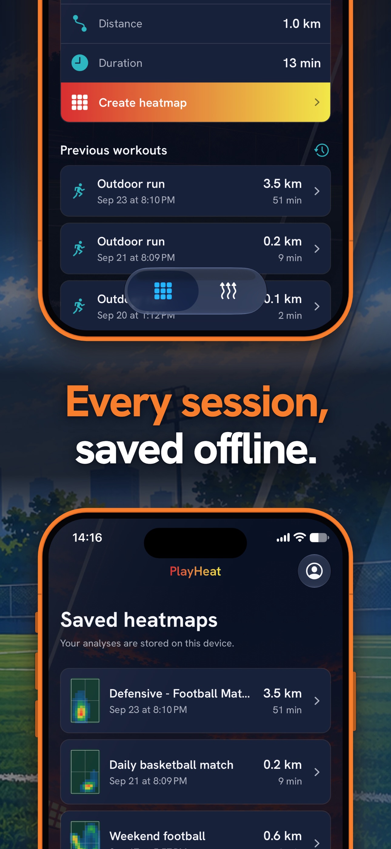 Screenshot 5 of Heatmap for Sports: PlayHeat
