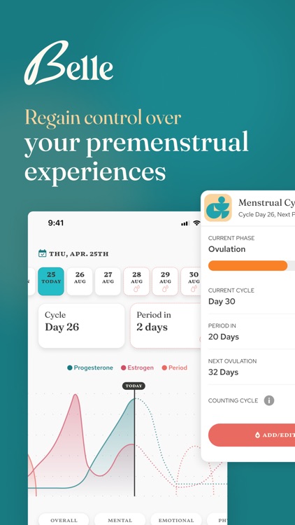 Belle PMDD & Period Tracker