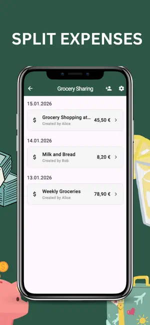 Listofy: Lists & Expenses screenshot 2