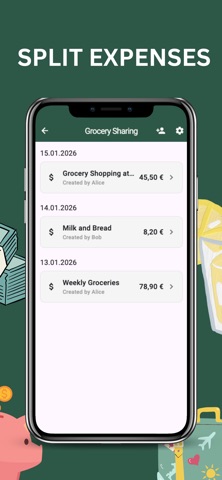 Listofy: Lists & Expenses screenshot