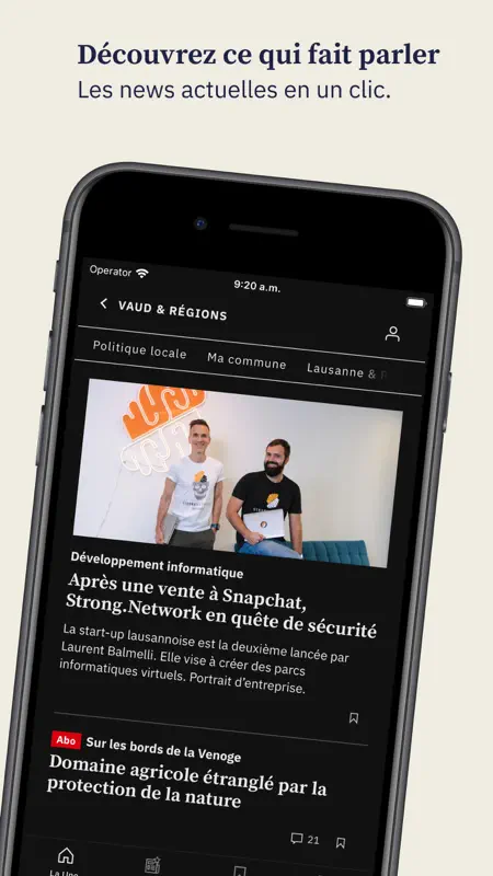 24 heures News screenshot 2 of 5