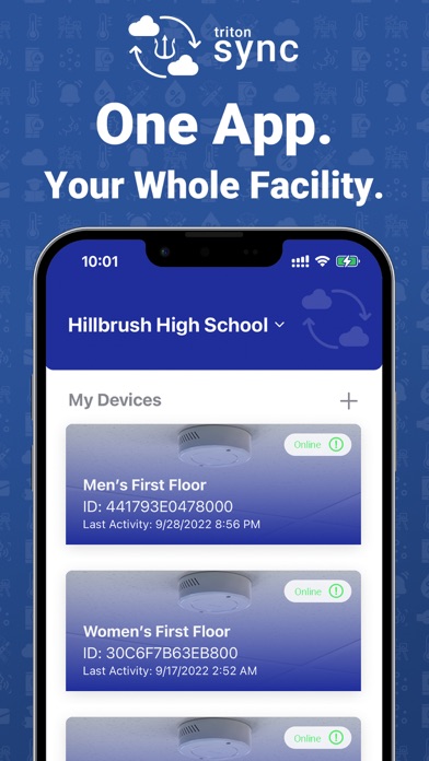 Triton Sensors Screenshot