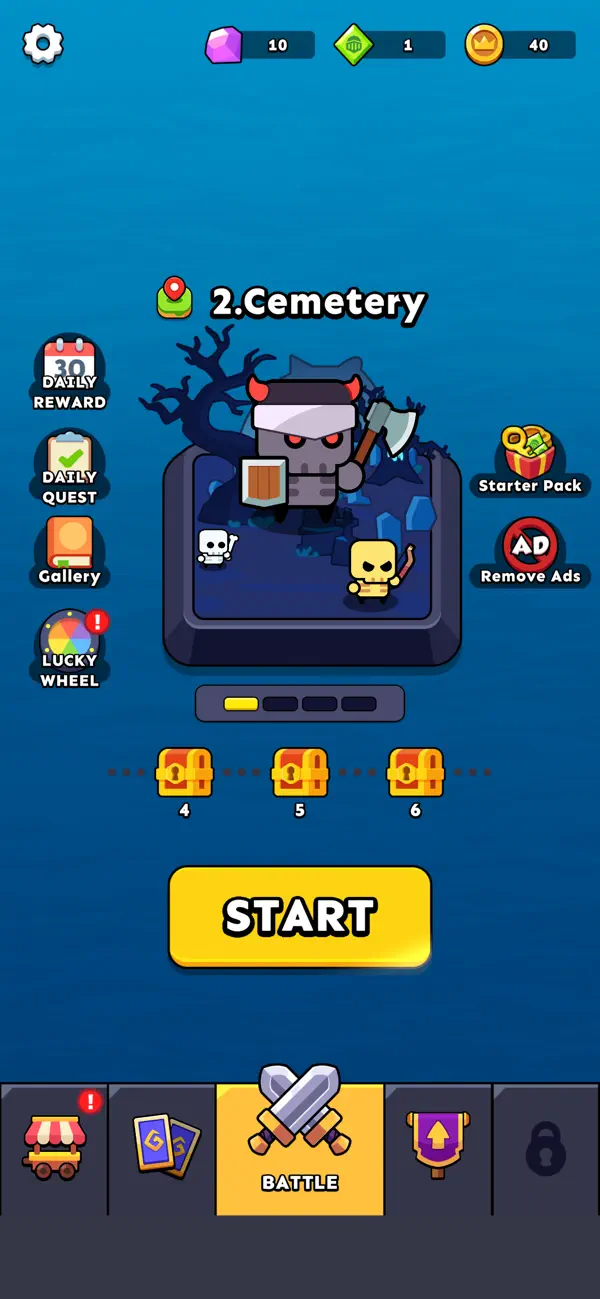 Screenshot #1 pour Backpack Tower Defense