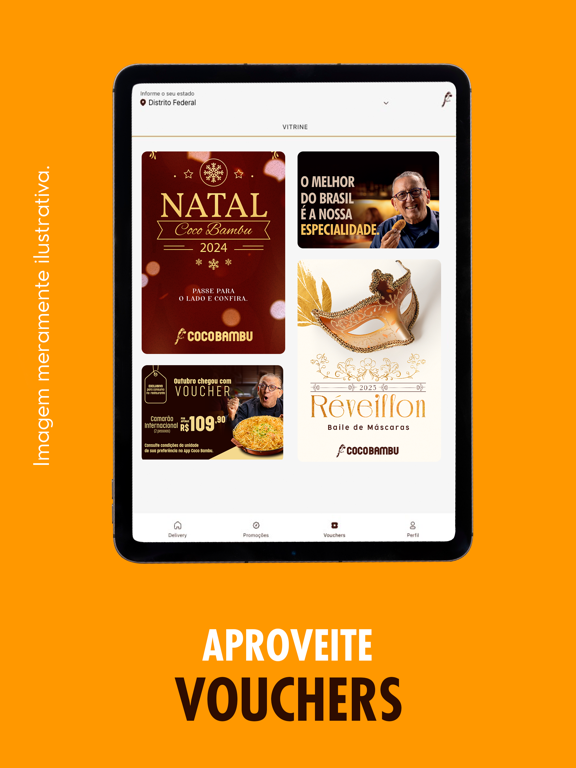 Coco Bambu: Ofertas e delivery iPad screenshot 4 - Food & Drink app