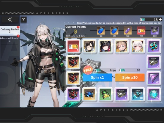 Apex Girls iPad screenshot 10 - Games app
