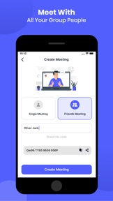 OneTap Video Meeting screenshot