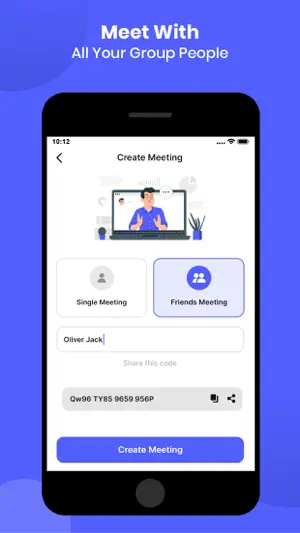 OneTap Video Meeting screenshot 4