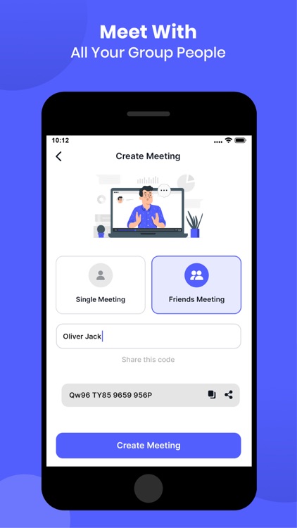 OneTap Video Meeting screenshot-3