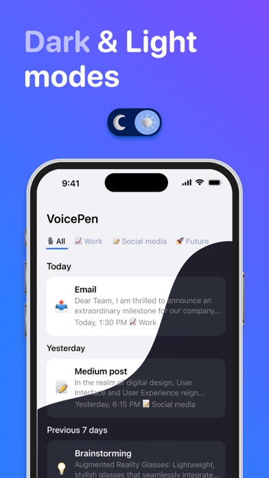AI Note Taker – VoicePen Screenshot