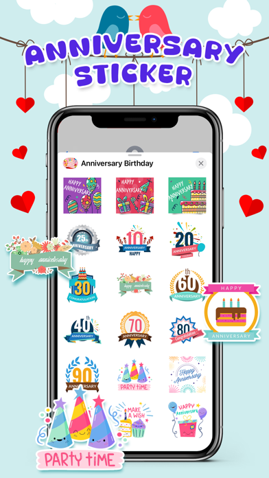 Screenshot #2 pour Anniversary & Birthday GIF