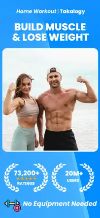Home Workout - Fitness Planner: Screenshot 1 von 6