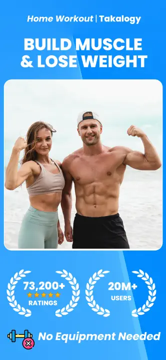 Home Workout - Fitness Planner: Screenshot 1 von 6