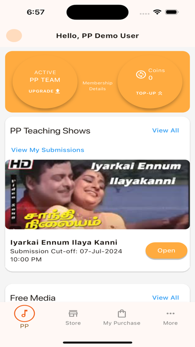 PP Music iPhone screenshot 1 - Education app