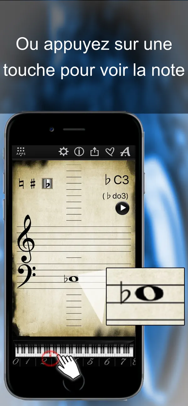 Screenshot #3 pour Piano Notes Finder