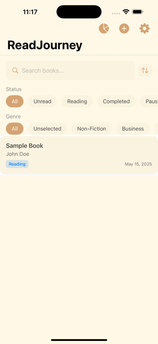 ReadJourney Screenshot 1 of 10