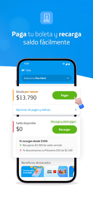 Mi Movistar Chile Screenshot